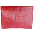 Porte-documents Mya croco rouge